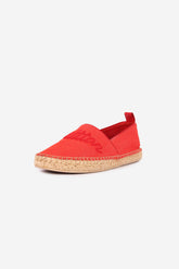 Louis Vuitton Kanvas Waterfall Espadril Kırmızı - 38
